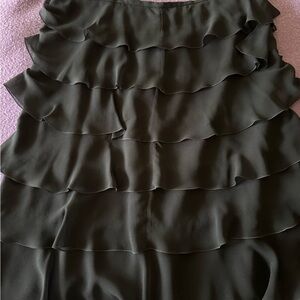 Armani Collezioni Black A-Line Skirt